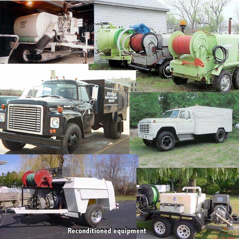 reconditioned equipnment at Pipe Dream Service of WNY